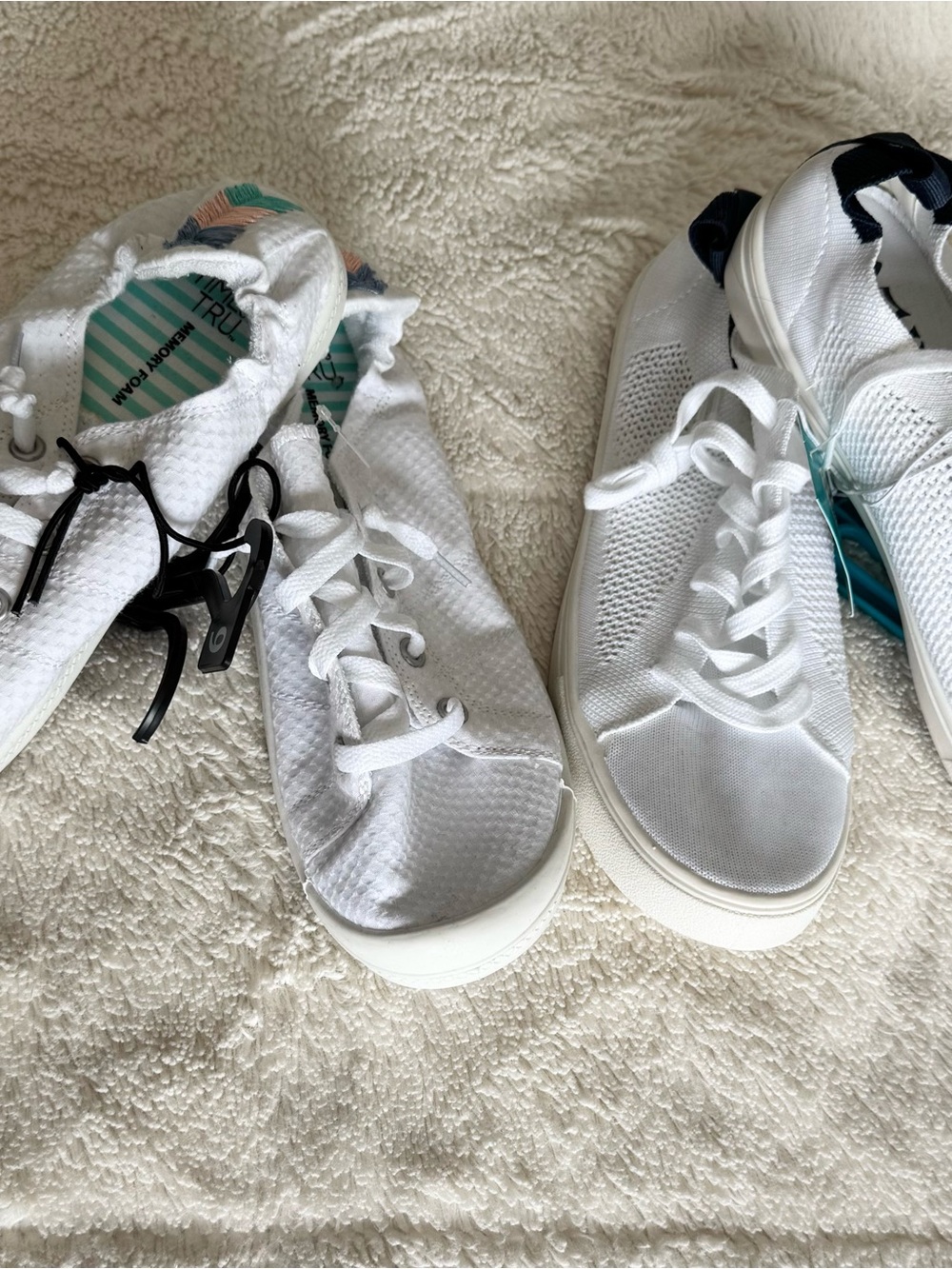 Women's White Athletic Sneakers
